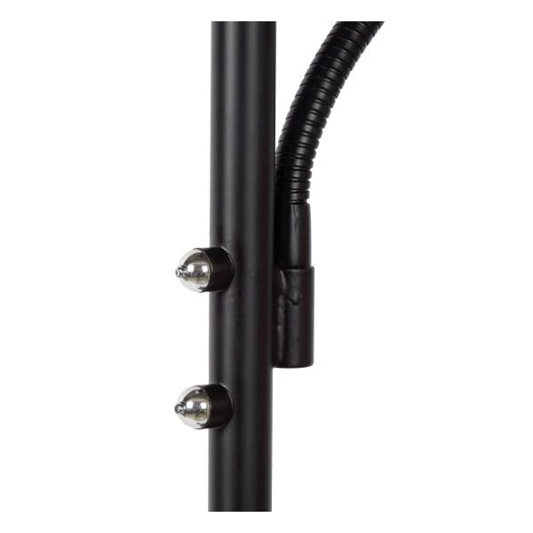 Lucide ZENITH - Stehlampe Mit Leselampe - LED Dim. - 3000K - Schwarz - detail 4